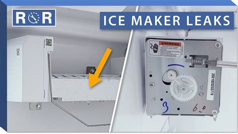 Ice Maker Leaking Water: Causes and Fixes 